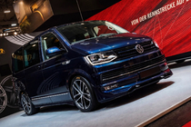 Volkswagen T6 2015-2024 Frontstoßstangenaufsatz ABT Original 2015-2018 (grundiert zum Lackieren) Foto 2