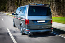Volkswagen T6 2015-2024 Heckstoßstangenabdeckung ABT (grundiert zum Lackieren) Foto 2