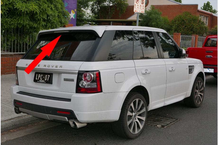 Range Rover Sport 2005-2013 Heckspoiler (grundiert zum Lackieren) Image