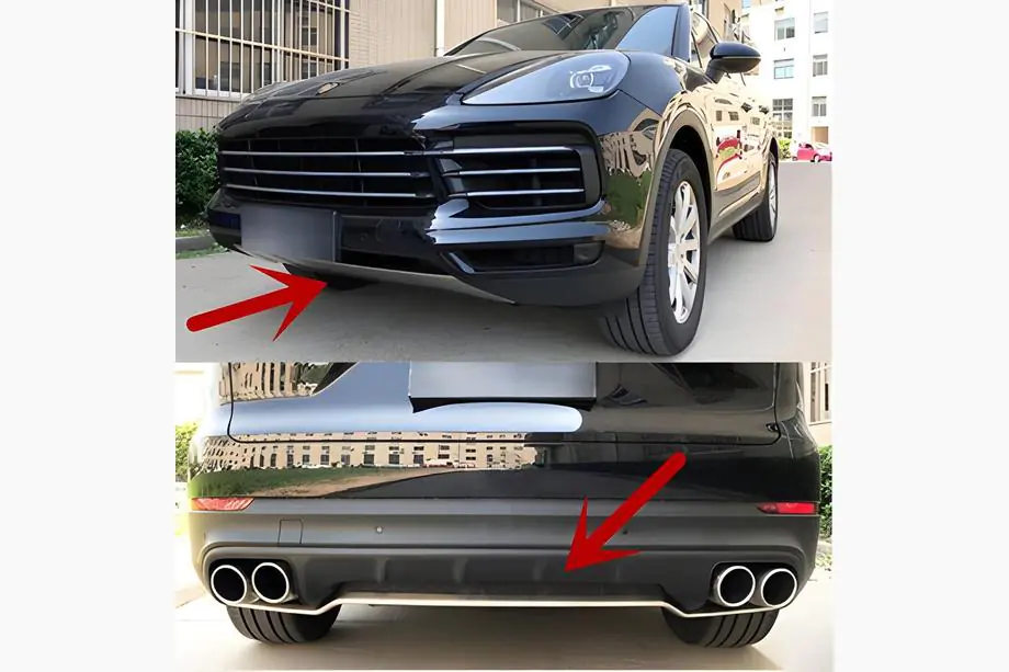 Porsche Cayenne 2018- Front- und Heckaufsätze Foto 1