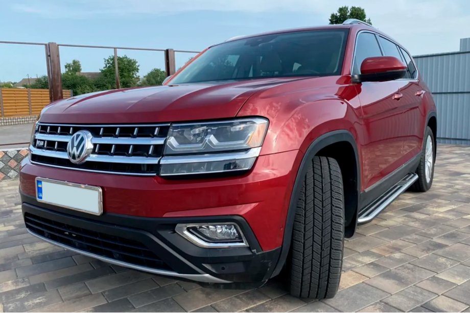 Volkswagen Atlas (Terramont) 2016- Seitenschweller OEM (2 Stk., Aluminium) Image