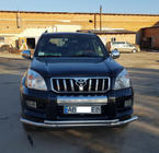 Toyota Land Cruiser Prado 120 2002-2009 Frontbügel ST014 (Edelstahl) 60/42 mm Foto 2