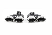 Mercedes S-class W220 1998-2005 Auspuffblenden V1 (2 Stk) Foto 1