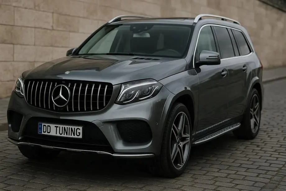 Mercedes GL/GLS class X166 2012-2019 Frontgrill GT Panamericana (für GLS) Foto 1