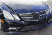 Mercedes E-class coupe C207 2010-2017 Frontgrill (2009-2013, Diamond Silver) Foto 1