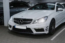 Mercedes E-class coupe C207 2010-2017 Frontgrill (2009-2013, Diamond Silver) Foto 3