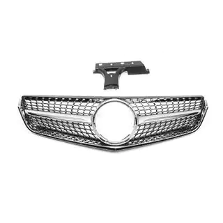 Frontgrill (2009-2013, Diamond Silver) Mercedes E-сlass coupe C207 2010-2017 Foto 2