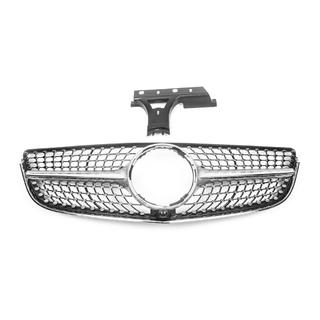 Frontgrill (2014-2016, Diamond Silver) Mercedes E-сlass coupe C207 2010-2017 Foto 2