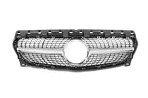 Mercedes CLA C117 2013-2019 Frontgrill (2017-2019, Diamond Silver) Foto 2