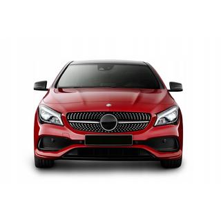 Frontgrill (2017-2019, Diamond Silver) Mercedes CLA C117 2013-2019 Foto 3