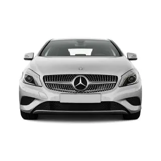 Frontgrill Diamond Silber (2012-2015) Mercedes A-сlass W176 2012-2018 Foto 1