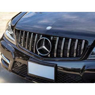 Frontgrill GT Panamericana Mercedes C-class W204 2007-2015 Foto 3