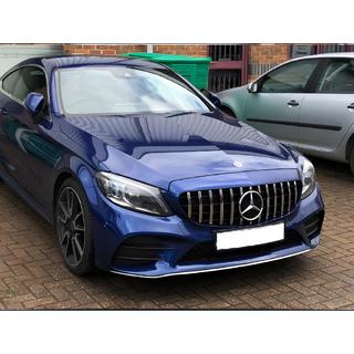 Frontgrill Panamericana GT (für Avantgarde/AMG-Line/C43 AMG) Mercedes C-сlass W205 2014-2021 Foto 1