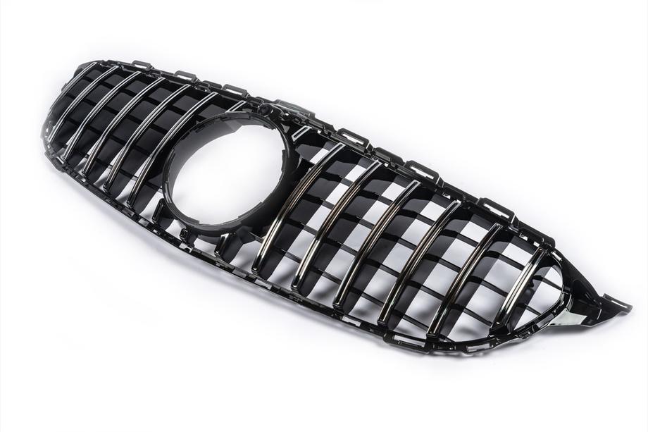 Mercedes C-class W205 2014-2021 Frontgrill Panamericana GT (für Avantgarde/AMG-Line/C43 AMG) Foto 10