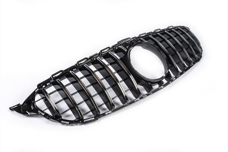Mercedes C-class W205 2014-2021 Frontgrill Panamericana GT (für Avantgarde/AMG-Line/C43 AMG) Foto 11
