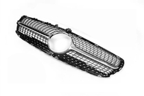 Mercedes CLS C218 2011-2018 Frontgrill mit Rahmen 2014-2018 (Diamond Silver) Foto 5