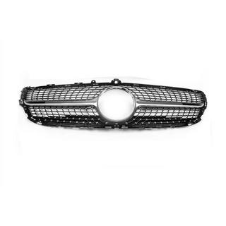 Frontgrill mit Rahmen 2014-2018 (Diamond Silver) Mercedes CLS C218 2011-2018 Foto 3