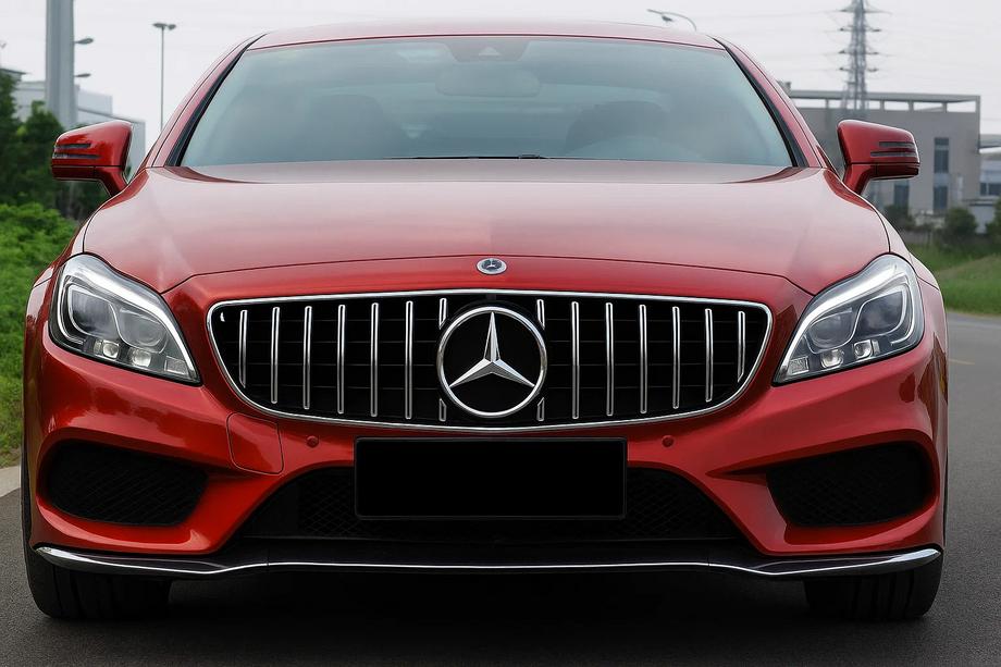 Mercedes CLS C218 2011-2018 Frontgrill mit Rahmen 2014-2018 (GT Panamericana) Foto 2