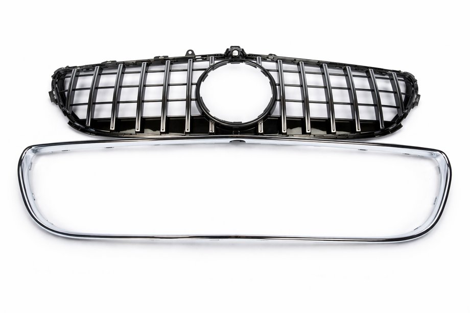 Mercedes CLS C218 2011-2018 Frontgrill mit Rahmen 2014-2018 (GT Panamericana) Foto 3