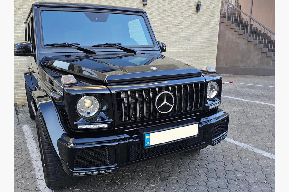 Mercedes G class W463 1990-2018 Frontgrill (GT, mit Chromleisten) Image