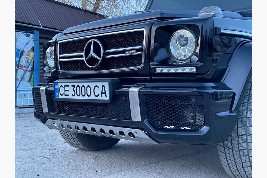 Mercedes G class W463 1990-2018 Frontstoßstange AMG G63/G65 komplett G65 (schwarzes Gitter) Image