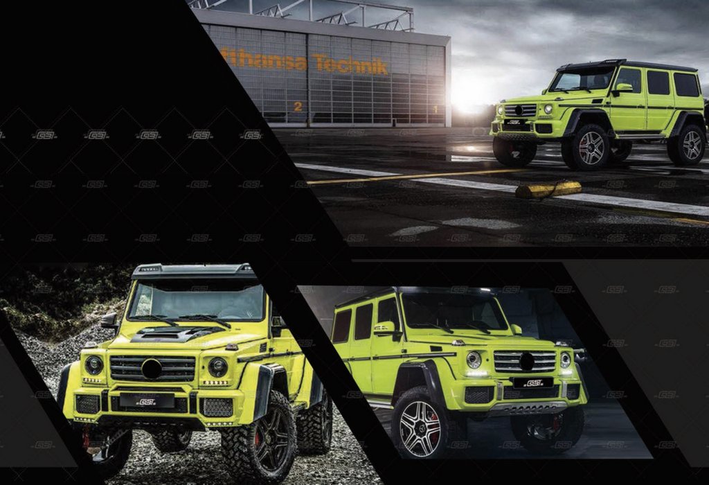 Tuning- und Zubehörsortiment für Mercedes G W463