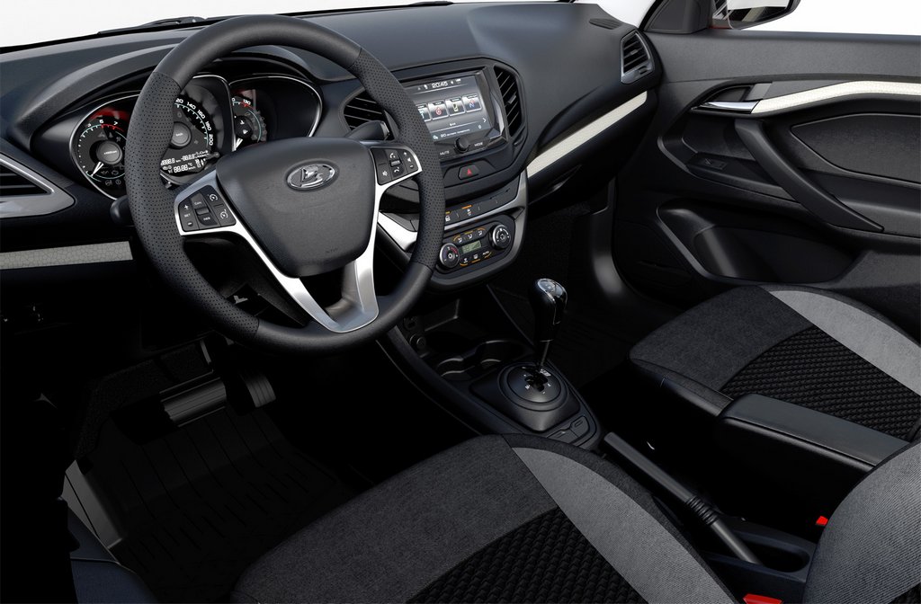 Übersicht der Limousine Lada Vesta