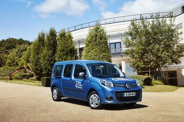 Übersicht der elektrischen Modifikationen Minivan Renault Kangoo Z. E.