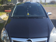 Opel Zafira B 2005–2011 Spiegelabdeckungen 2005-2008 (2 Stk., Edelstahl) Foto 3