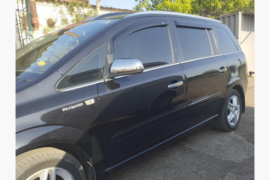 Opel Zafira B 2005–2011 Spiegelabdeckungen 2005-2008 (2 Stk., Edelstahl) Image