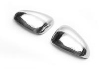 Seat Leon 2005-2012 Chrom Spiegelkappen (2005-2010, 2 Stk., Edelstahl) OmsaLine - ABS Kunststoff Foto 4
