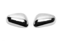 Seat Leon 2005-2012 Chrom Spiegelkappen (2005-2010, 2 Stk., Edelstahl) OmsaLine - ABS Kunststoff Foto 5