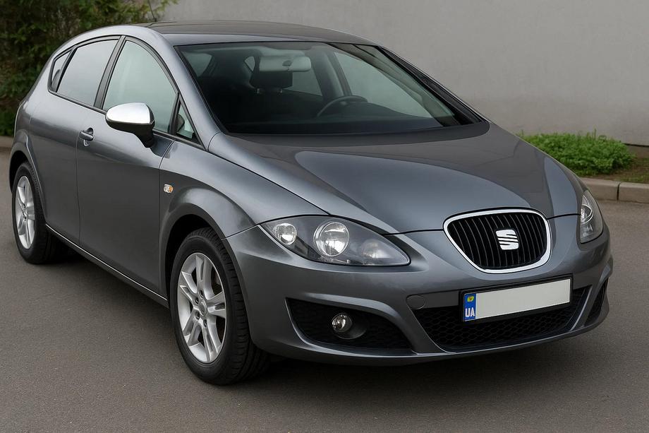 Seat Leon 2005-2012 Chrom Spiegelkappen (2005-2010, 2 Stk., Edelstahl) OmsaLine - ABS Kunststoff Image