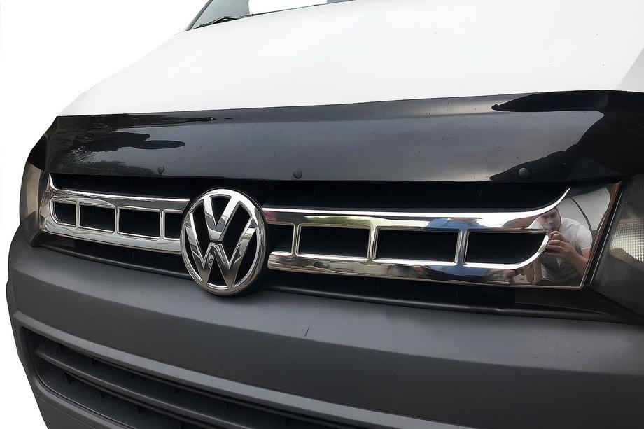 Volkswagen T5 2010-2015 Grill Blenden Chrom (Carmos, 2 Stk., Edelstahl) Image