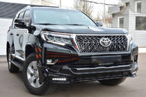 Toyota Land Cruiser Prado 150 2009-2023 Stoßstangenabdeckungen vorne und hinten TRD (2017-) Foto 1