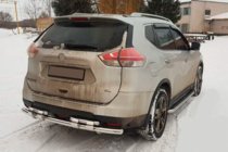 Nissan X-trail T32/Rogue 2014-2021 Heckschutzbügel NSXT.13.6.B1-08 (Edelstahl) Foto 2