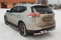 Nissan X-trail T32/Rogue 2014-2021 Heckschutzbügel NSXT.13.6.B1-08 (Edelstahl) Foto 3