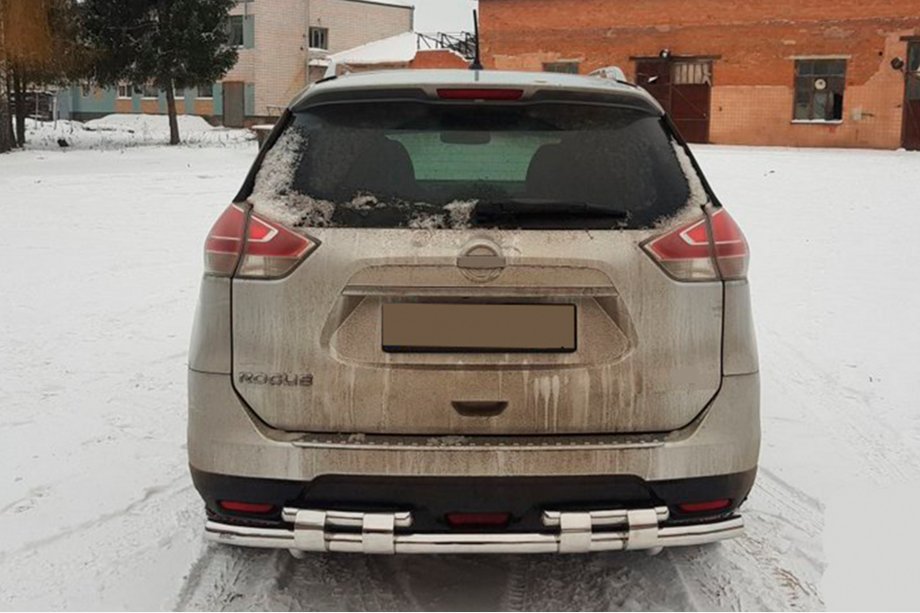 Nissan X-trail T32/Rogue 2014-2021 Heckschutzbügel NSXT.13.6.B1-08 (Edelstahl) Image