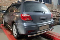 Mitsubishi Outlander 2001-2006 Heckbügel AK002/2 (Edelstahl) Foto 3