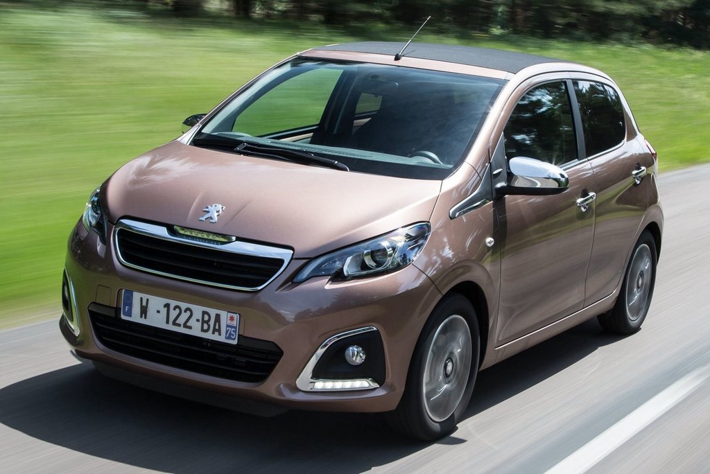 Kompakte Stadt Fließheck Peugeot 108