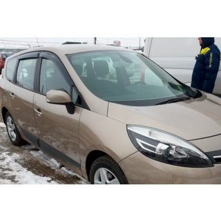 Windabweiser (4 Stk, HIC) Renault Scenic/Grand 2009-2016 Foto 2