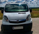 Renault Trafic 2001–2015 Scheinwerferblenden Porshe-Style Schwarz Glanz Foto 2