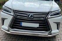 Lexus LX570/450d 2008-2022 Frontschutzbügel ST014 (2015+, Edelstahl) Foto 4