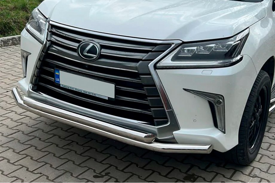 Lexus LX570/450d 2008-2022 Frontschutzbügel ST014 (2015+, Edelstahl) Image