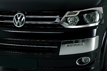 Volkswagen T5 2010-2015 Scheinwerfer Abdeckungen Chrom (2 Stk, Edelstahl) Foto 1