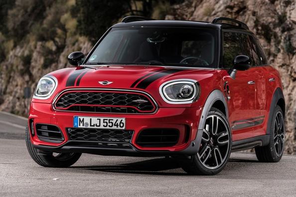 Übersicht der kompakten Crossover MINI Countryman JCW