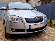 Skoda Fabia 2007-2014 Winterabdeckung für Kühlergrill (2007-2010, oben) Foto 5