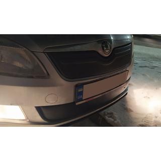 Winterabdeckung für Kühlergrill (2011-2014, oben) Skoda Fabia 2007-2014 Foto 3
