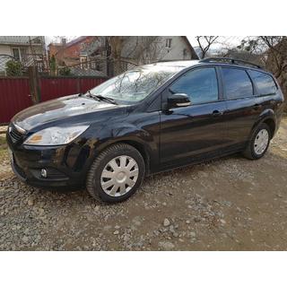 Aluminium Dachreling (Caravan, Schwarz) Ford Focus II 2008-2011 Foto 3