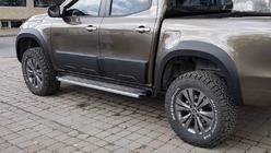 Mercedes X class 2017-2020 Kotflügelverbreiterungen (ABS) Foto 7